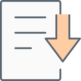 Downloadable resources icon