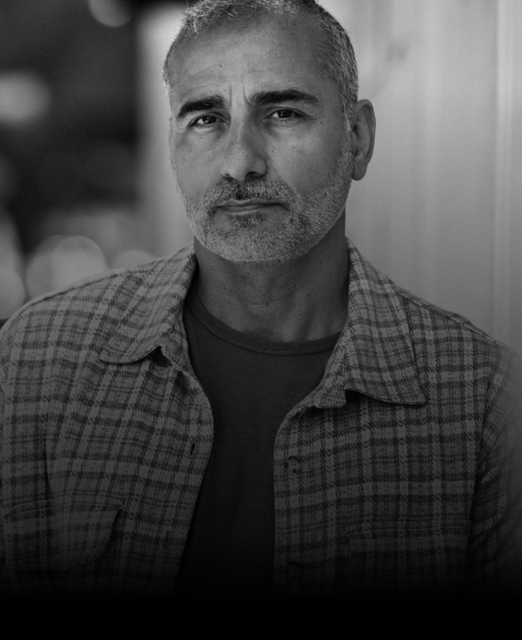 Photo of a man looking straight ahead. The photo reads, “ENHERTU AND YOU.”