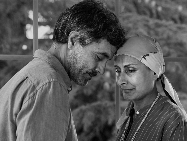 Woman with loved one