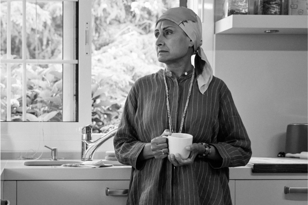 Woman with coffee 2