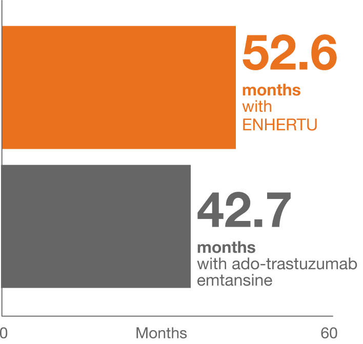 ENHERTU median overall survival