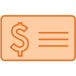 Financial assistance icon