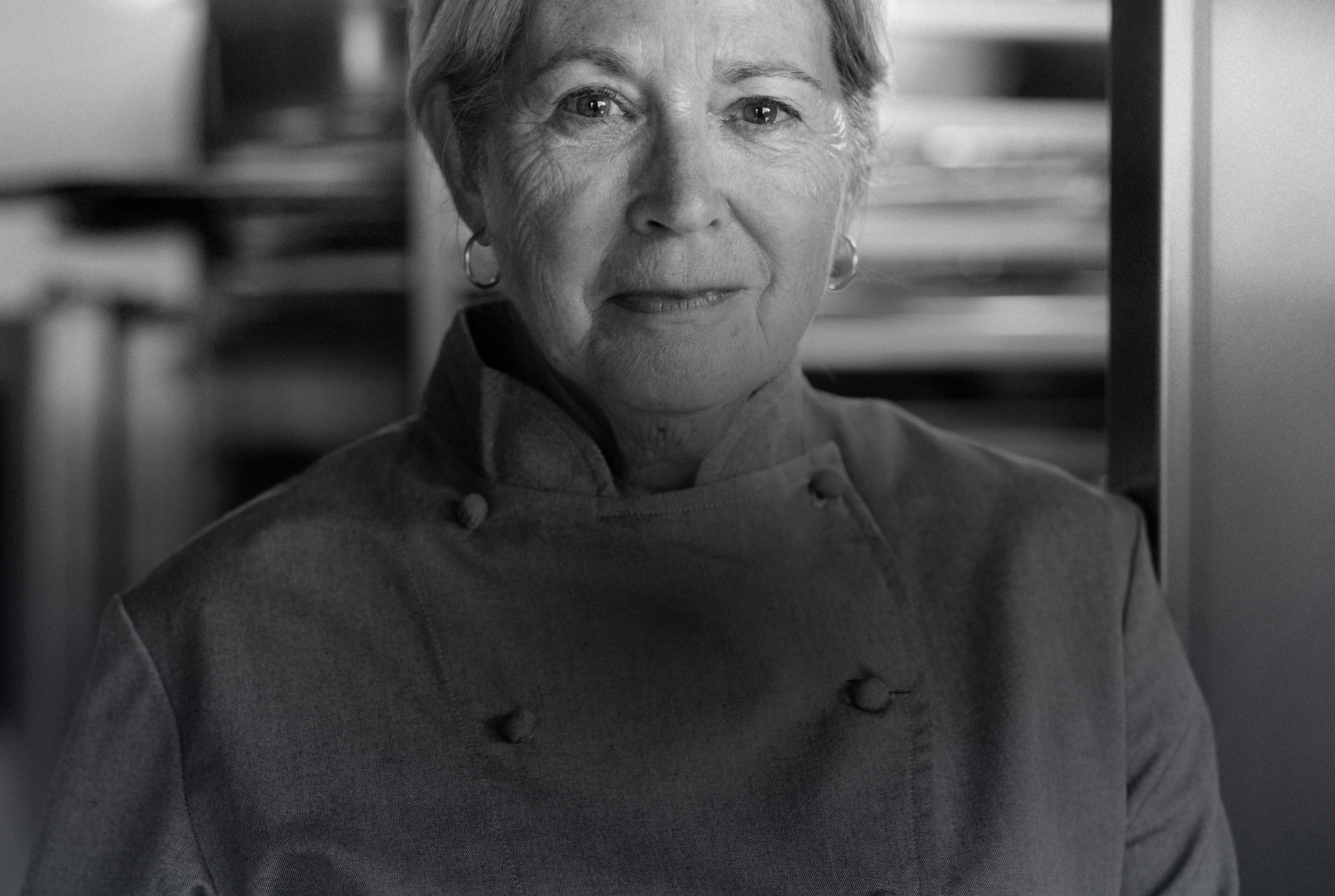 Photo of a woman looking straight ahead. The photo reads, “NOT TODAY.”