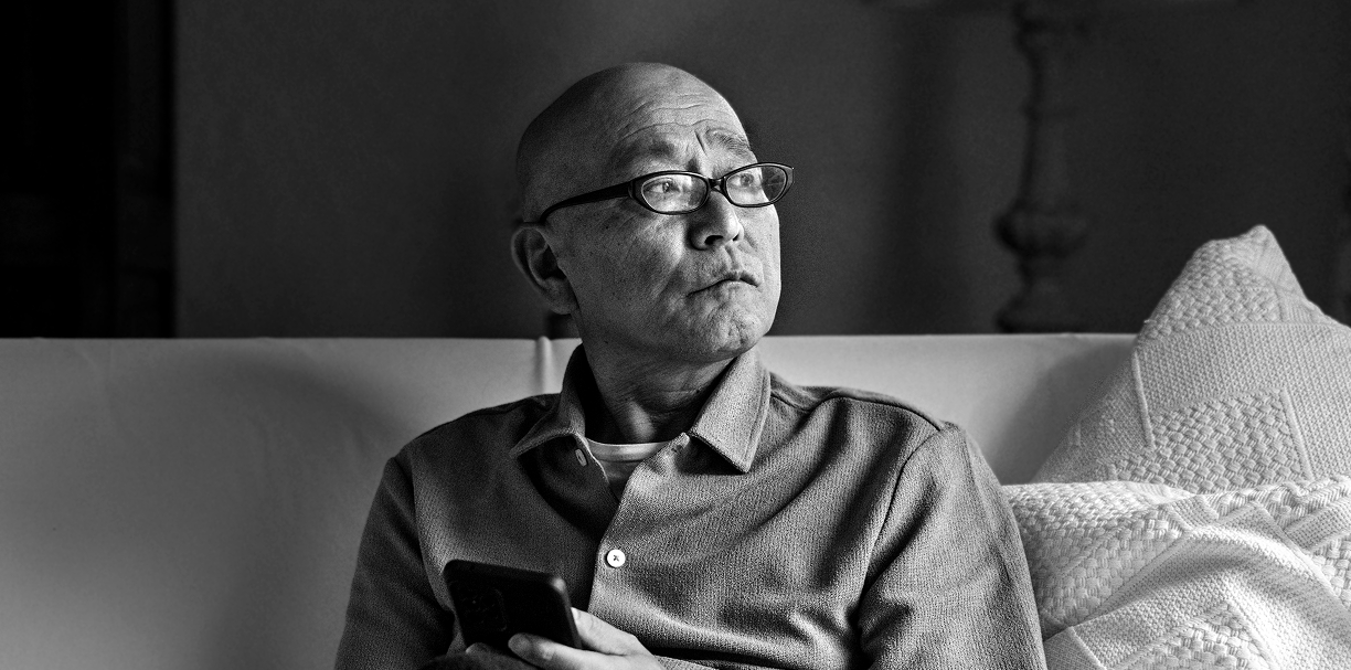 Man on couch
