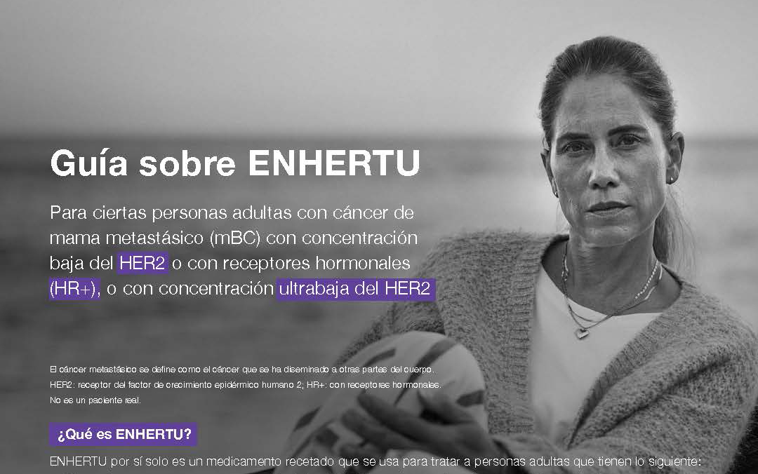 HER2-low and HR+, HER2-ultralow mBC patient guide en Espanol